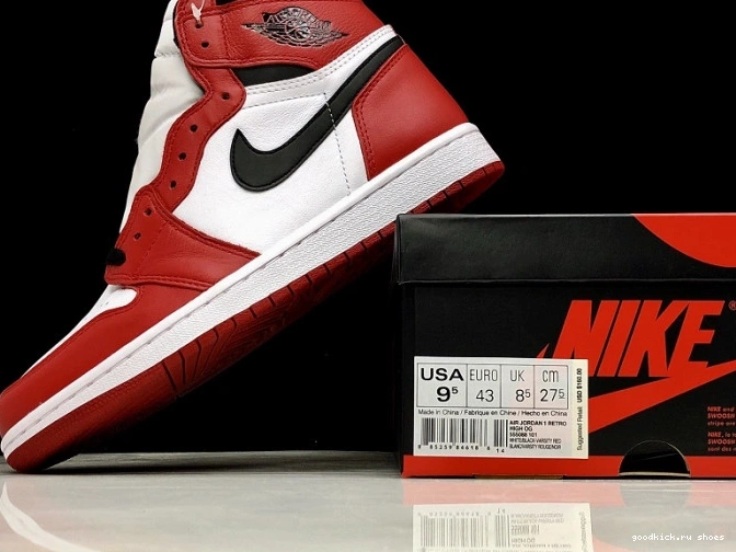 High Retro Air Jordan 555088-101 1 